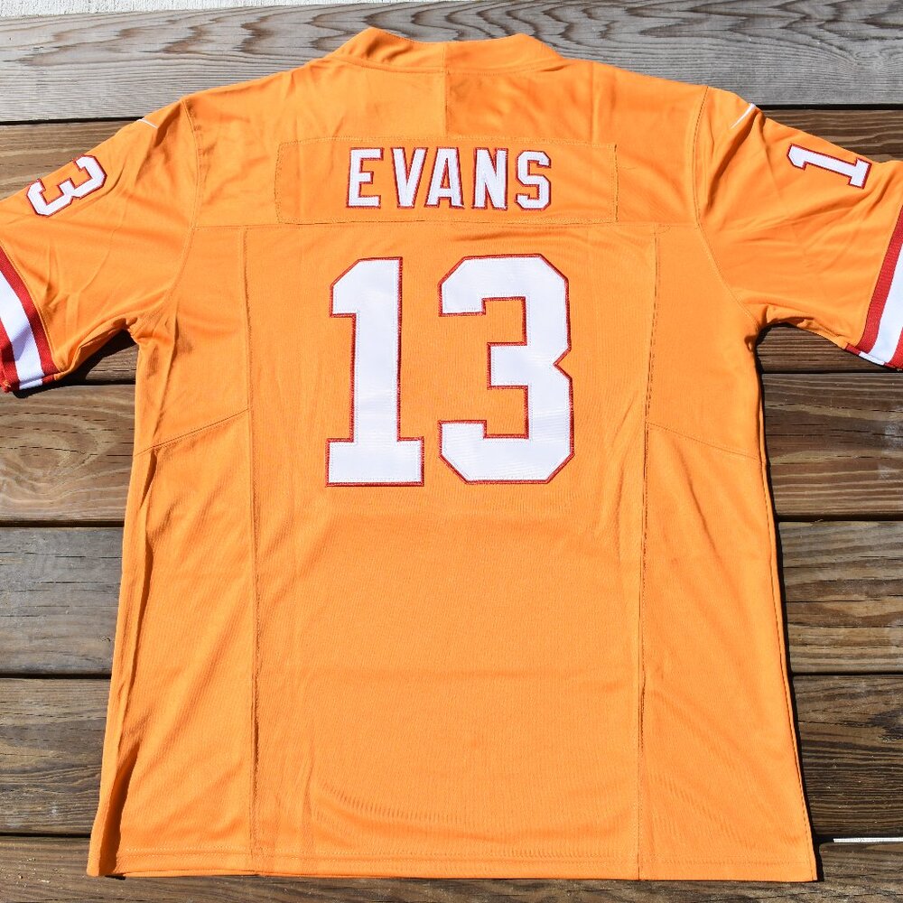 New Mike Evans Tampa Bay Bucs Buccaneers Orange Football Jersey Adult Mens Sizes